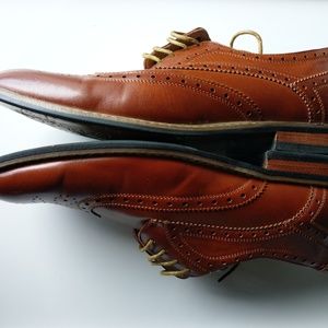 Bruno Marc - Classic Lace-up Wingtip Shoes